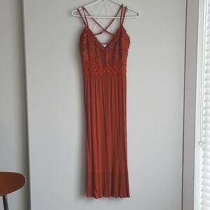 Maurices brand dress, XL, burnt orange